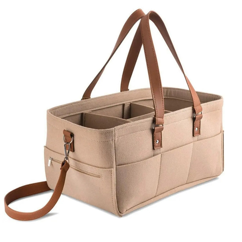 Baby Products Basket - Baby Felt Storage Nursery Organizer Basket