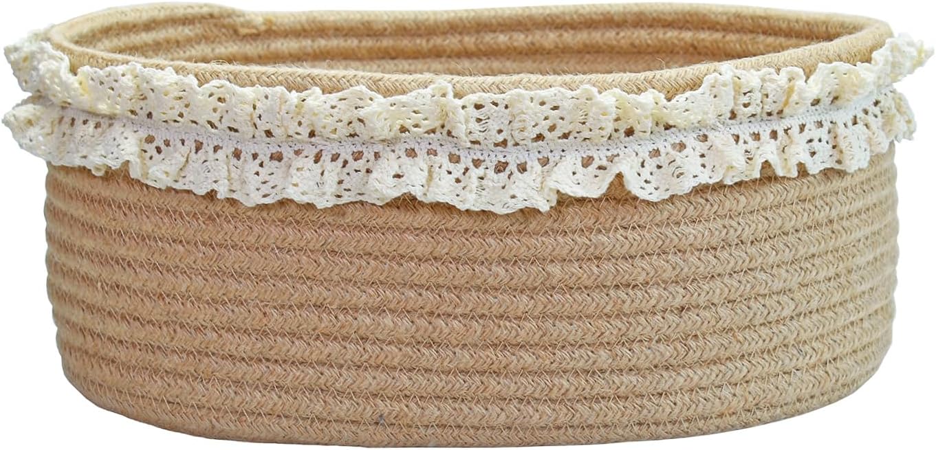 Small Brown Jute Woven Storage - Baby Products To Gift 리뷰 및 가격