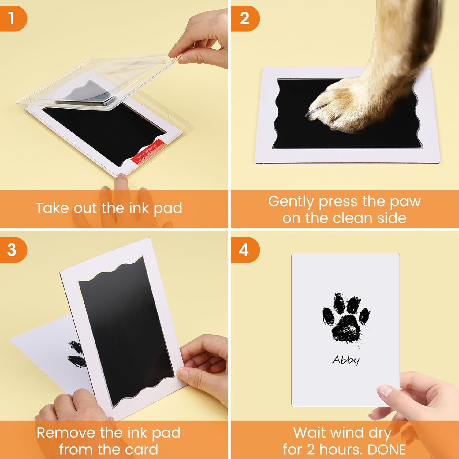 4 Clean Touch Ink Pads & 8 Imp - Baby Products Gift Card 리뷰 및 가격