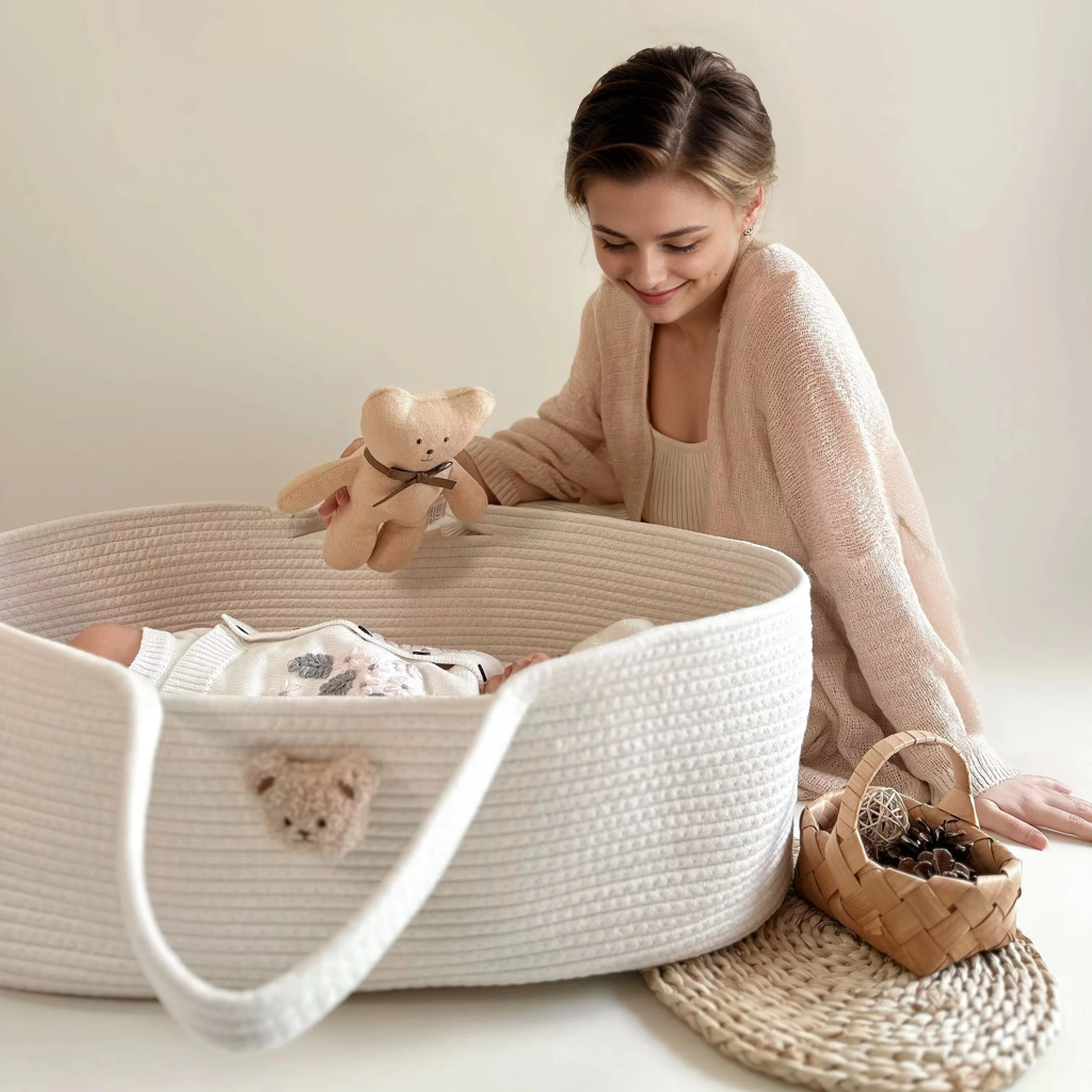 1PCS Baby Sleeping Cradle, Cot - Baby Products Basket 리뷰 및 가격