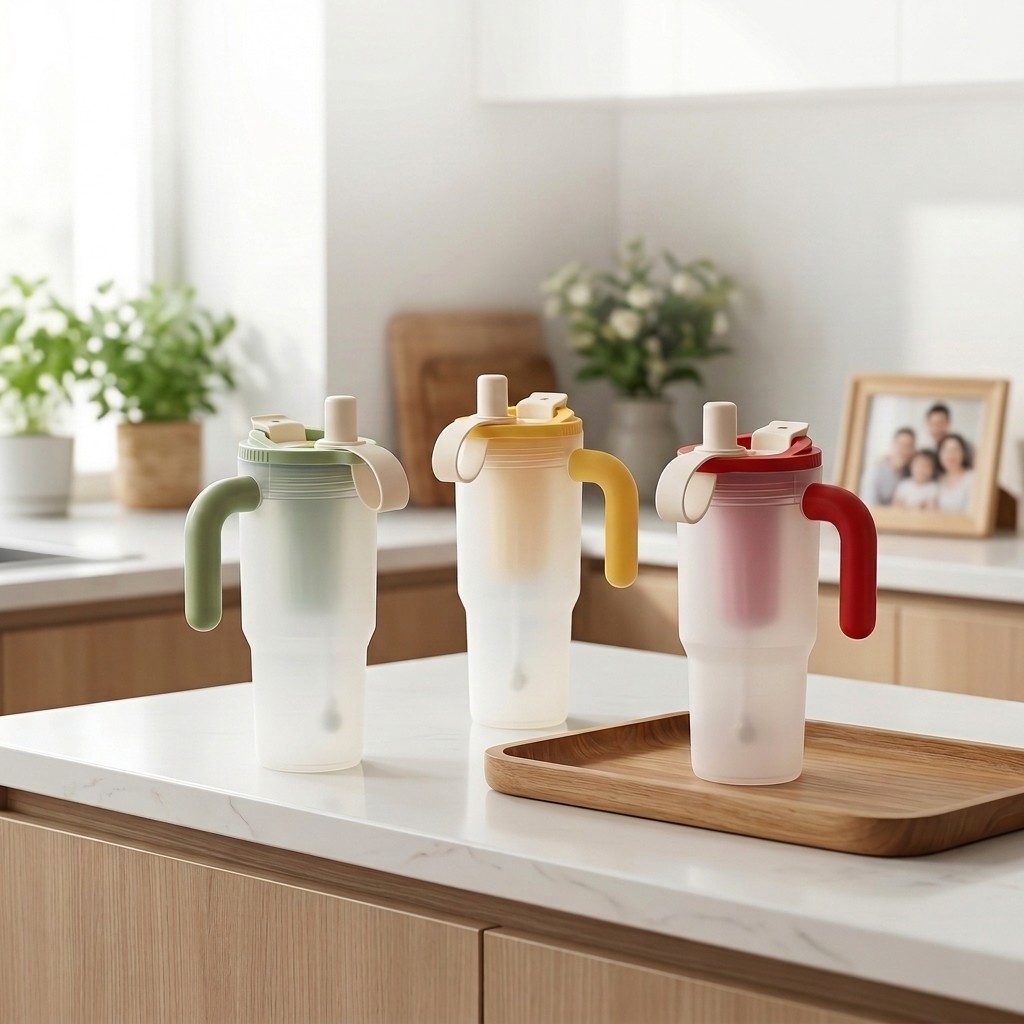 Transparent Plastic Water Cup  - Portable Bottle Warmer 리뷰 및 가격
