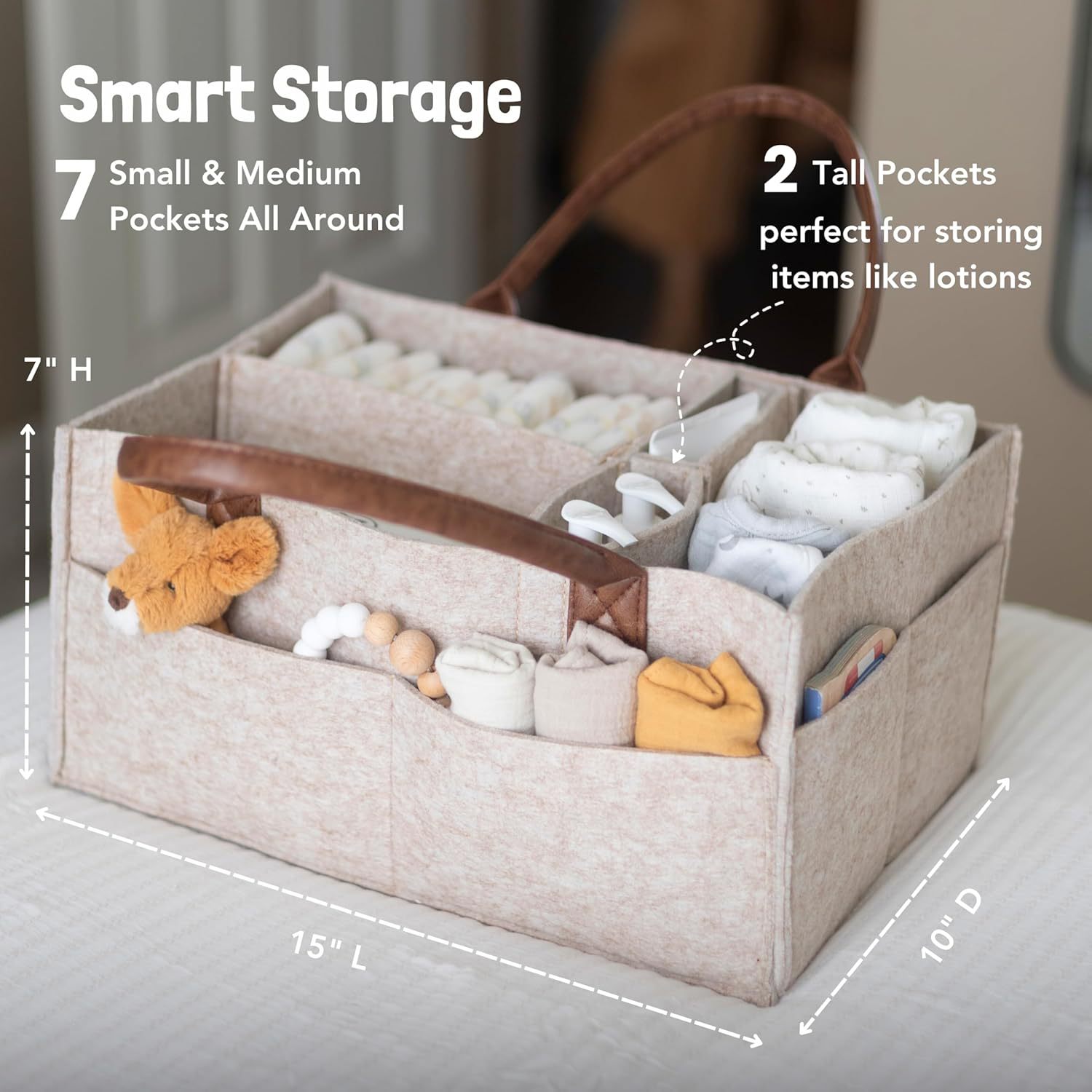 Baby Felt Storage Nursery Orga - Baby Products Basket 리뷰 및 가격