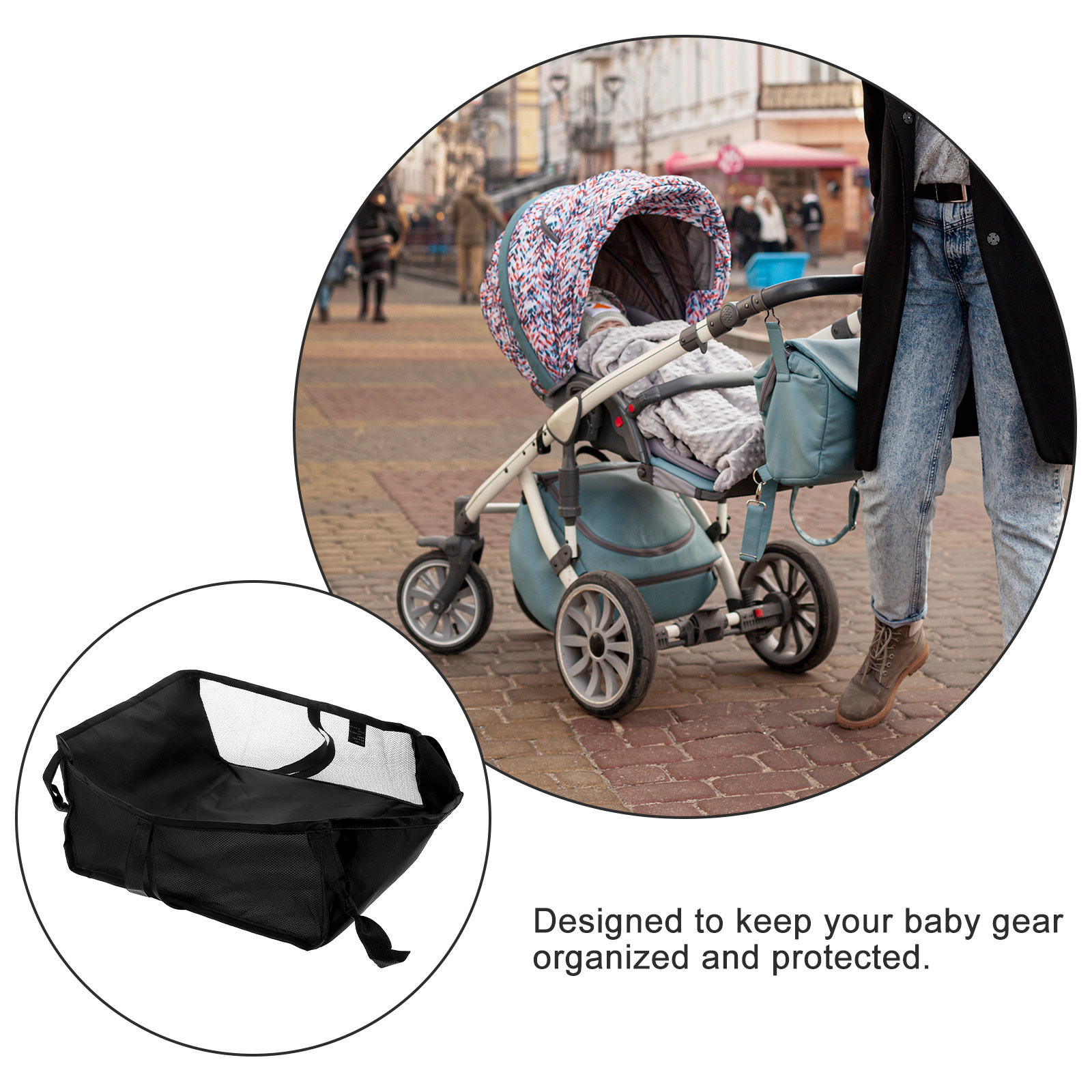 Breathable Mesh Stroller Stora - Baby Products Basket 리뷰 및 가격