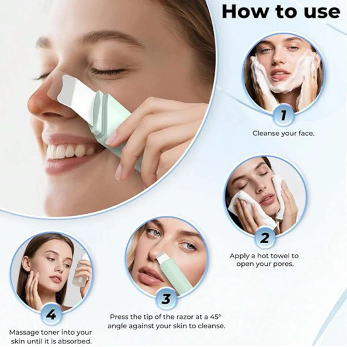 Blackhead and Whitehead Remova - Nasal Aspirator 리뷰 및 가격