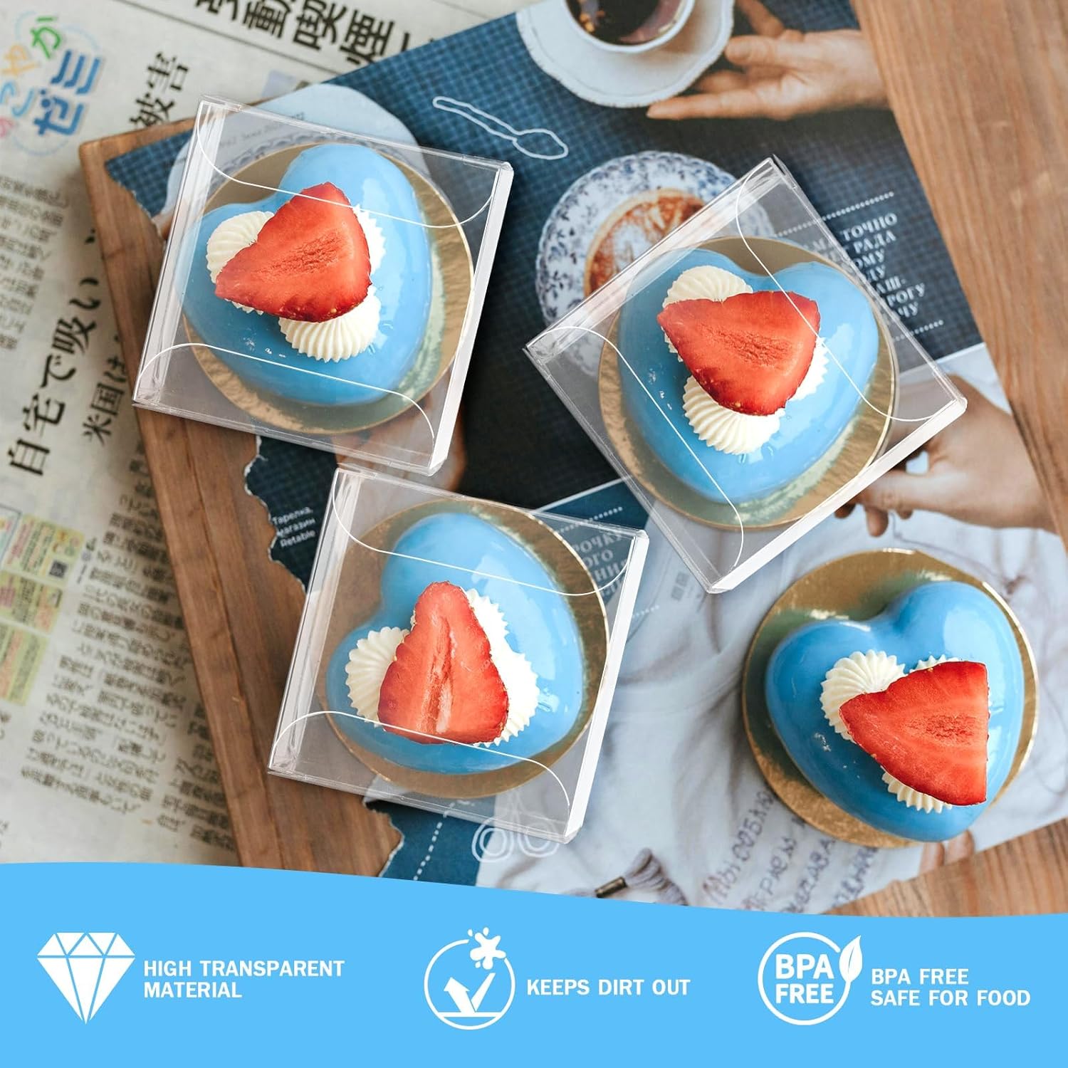 100 Pack Clear Plastic Macaron - Baby Products To Gift 리뷰 및 가격