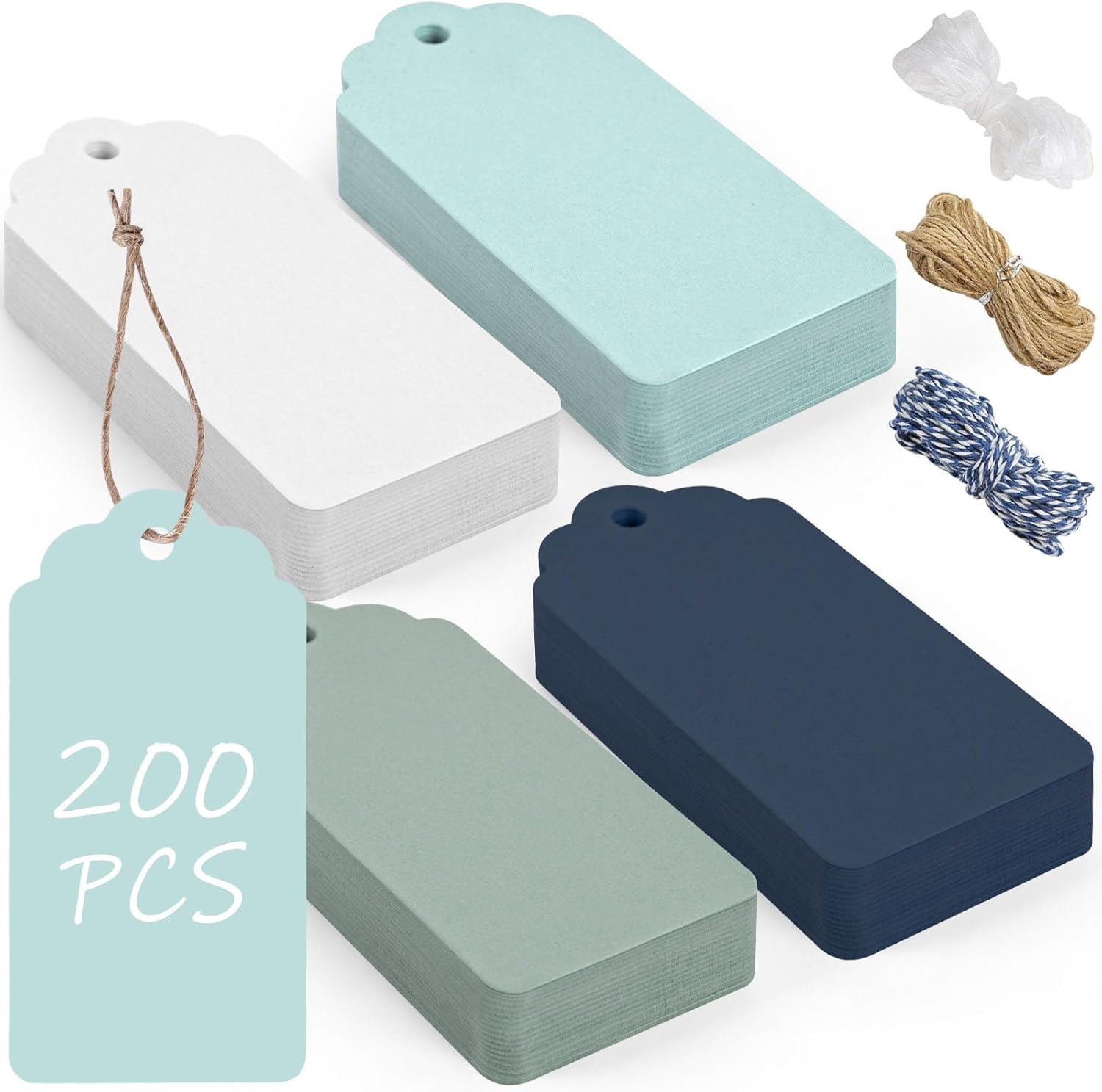 200 PCS Gift Tags with String  - Baby Products To Gift 리뷰 및 가격