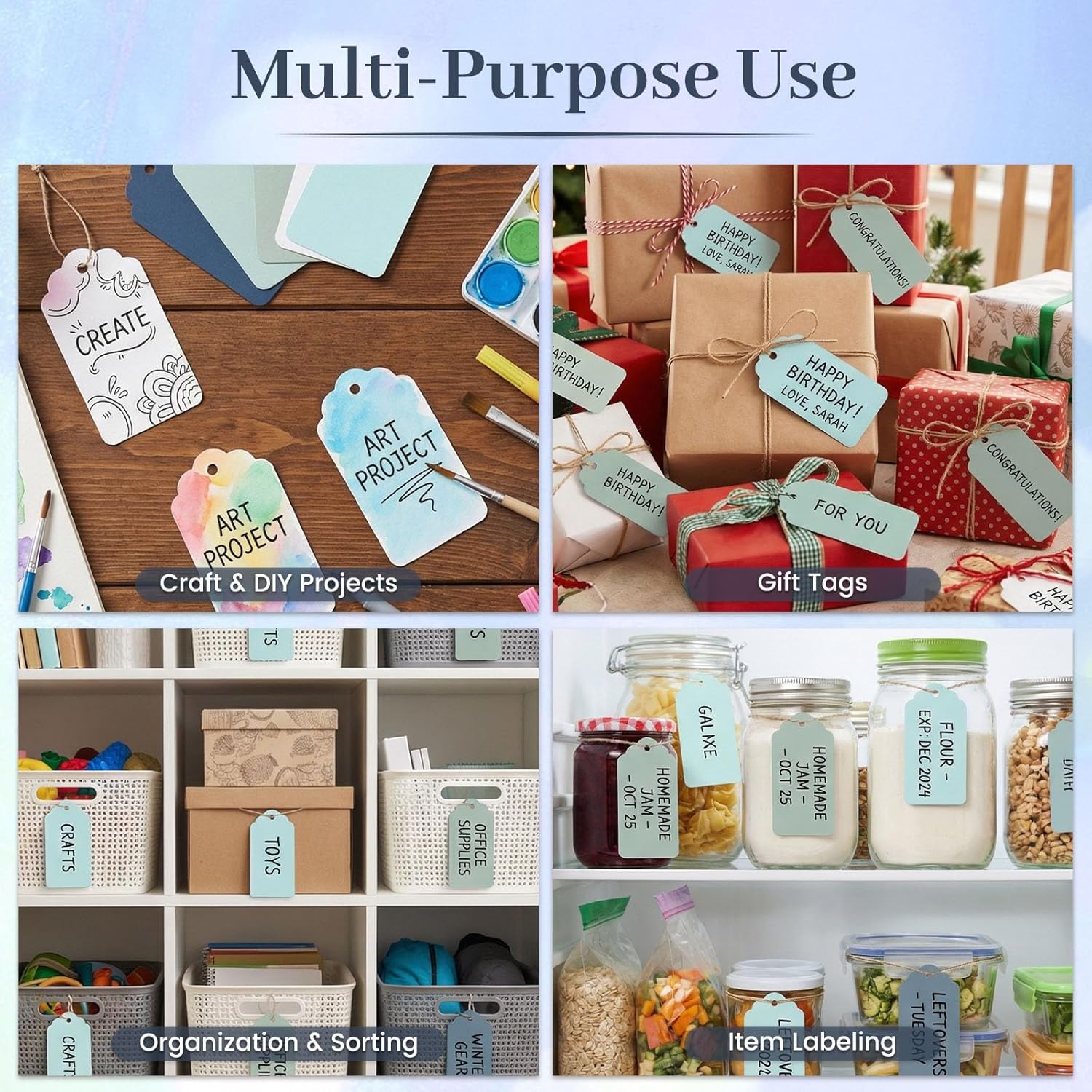 200 PCS Gift Tags with String  - Baby Products To Gift 리뷰 및 가격