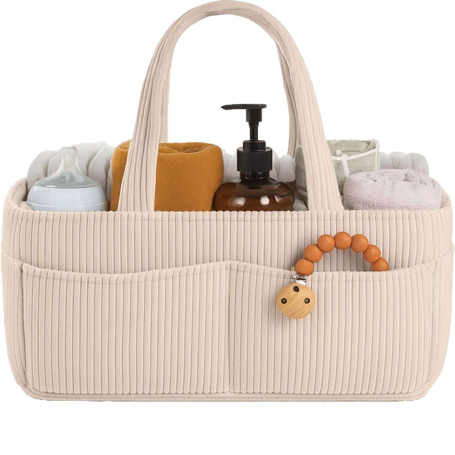 New Corduroy Diaper Caddy Orga - Baby Products Basket 리뷰 및 가격