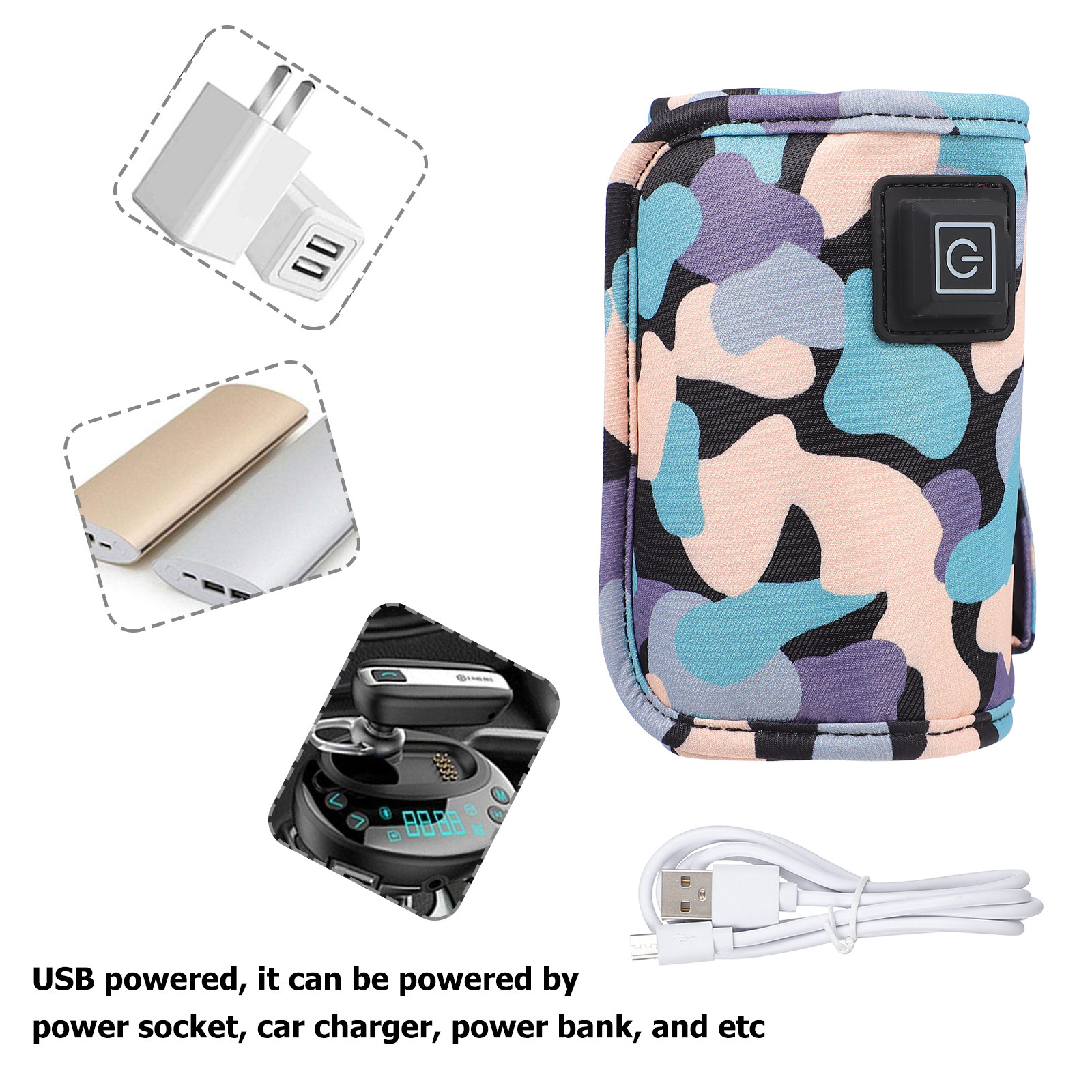 USB Baby Bottle Warmer Sleeve  - Portable Bottle Warmer 리뷰 및 가격