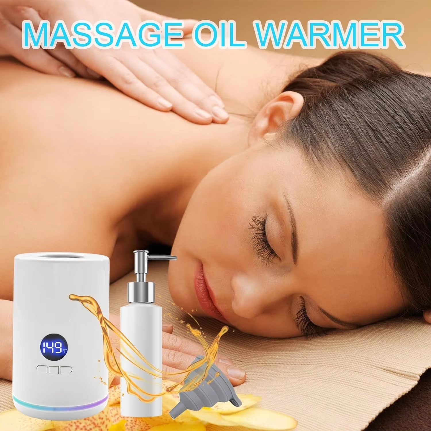Single Bottle Massage Oil Heat - Portable Bottle Warmer 리뷰 및 가격