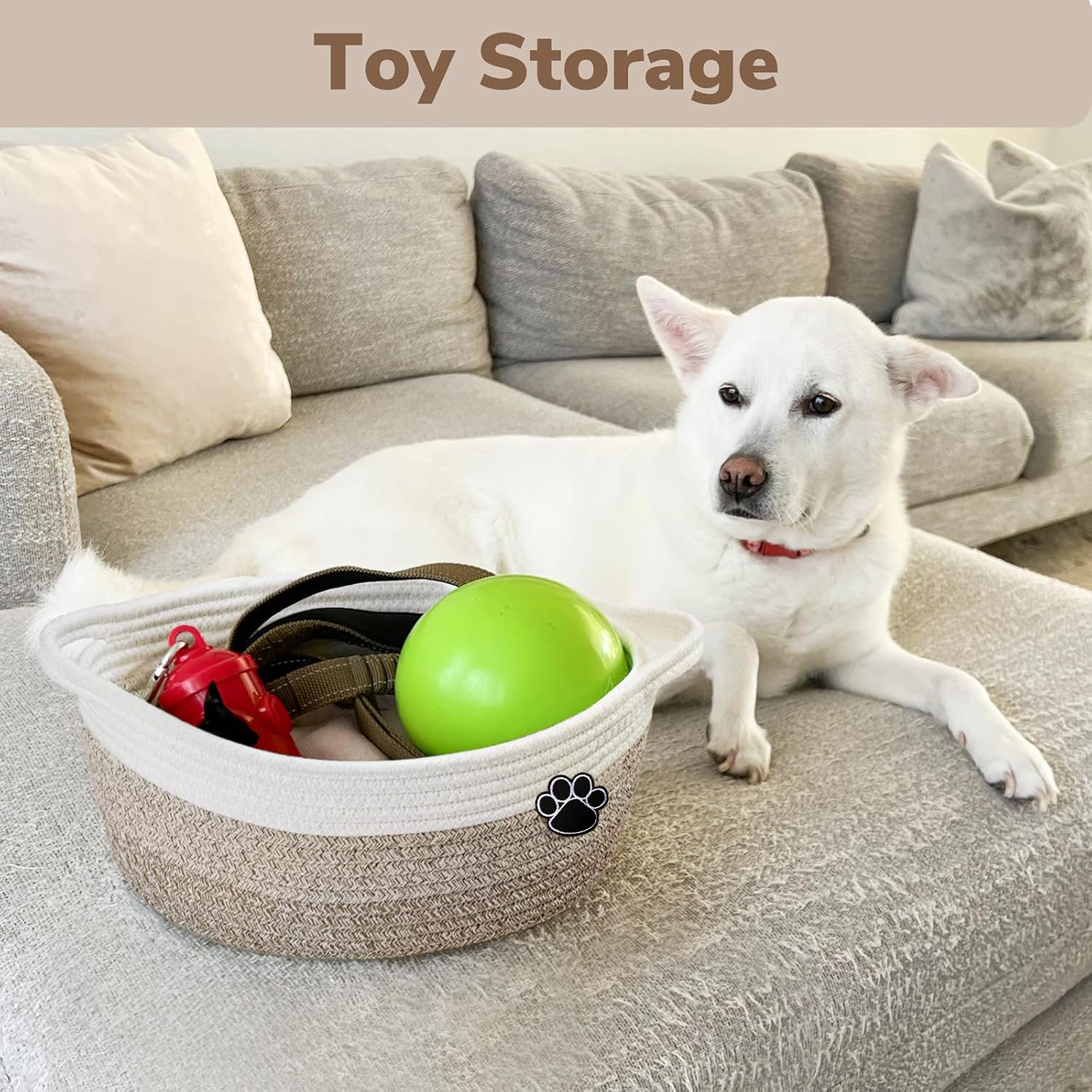 Dog Toy Basket Small Gift Bask - Baby Products Basket 리뷰 및 가격