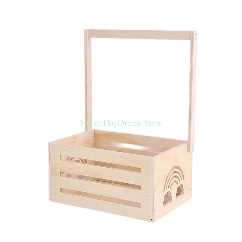 Y88C Wooden Baby Showers Gift  - Baby Products Basket 리뷰 및 가격